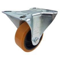 Rodízio Fixo 3” FLR 312 UFN 170kg PU Laranja com Bucha 106743 Rod-Car Unica Rodízio Fixo 3” FLR 312 UFN 170kg PU Laranja com Bucha 106743 Rod-Car Unica