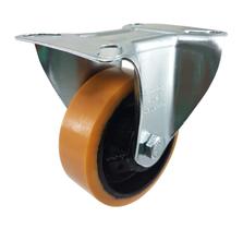 Rodízio Fixo 4” FLR 414 UFK 250kg PU Laranja Rolamento 113847 Rod-Car Unica Rodízio Fixo 4” FLR 414 UFK 250kg PU Laranja Rolamento 113847 Rod-Car Unica