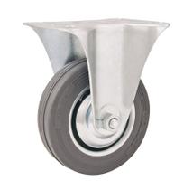 Rodizio fixo 4" leve 60kg núcleo chapa borracha cinza Vonder Rodizio fixo 4" leve 60kg núcleo chapa borracha cinza Vonder