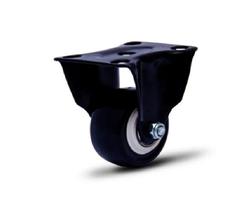 Rodizio Fixo Cinza 1 5/8 41mm - Casterine Rodizio Fixo Cinza 1 5/8 41mm - Casterine