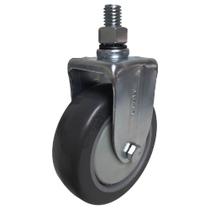 Rodízio Fixo com Capacidade de 110 Kilos FRR 412 BPKC - 112770 - ROD-CAR Rodízio Fixo com Capacidade de 110 Kilos FRR 412 BPKC - 112770 - ROD-CAR