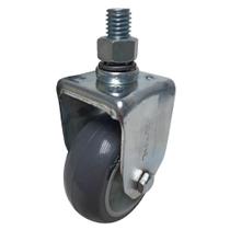 Rodízio Fixo com Capacidade de 80 Kilos FRR 312 BP - 110686 - ROD-CAR Rodízio Fixo com Capacidade de 80 Kilos FRR 312 BP - 110686 - ROD-CAR