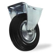 Rodízio Fixo de Borracha 100mm 4 Polegadas Beltools