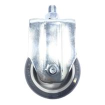 Rodízio Fixo de Espiga Roscada Sem Freio Até 60 kg 3" - Schioppa FL 312 BP LE Rodízio Fixo de Espiga Roscada Sem Freio Até 60 kg 3" - Schioppa FL 312 BP LE