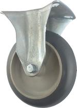 Rodizio Fixo de Placa 512 Termoplástica Furo Passante - RFP512TF516