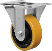 Rodízio Fixo De Poliuretano 3 Pol. 75Mm Suporta Até 170Kg