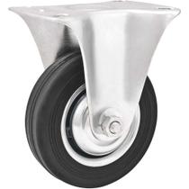 Rodízio Fixo Leve 4 De Borracha Preto Vonder Rodízio Fixo Leve 4 De Borracha Preto Vonder