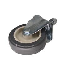 Rodízio Fixo para Carrinho de 4 Polegadas com Parafuso Capacidade de 65kg