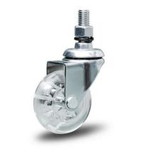 Rodizio fixo para carrinhos e móveis roda gel flae 210 mf até 40 kgs