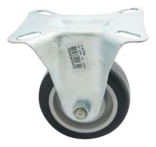 Rodizio fixo para carrinhos e móveis roda pvc fl 414 bpn mf até 1oo kgs Rodizio fixo para carrinhos e móveis roda pvc fl 414 bpn mf até 1oo kgs