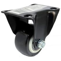 Rodizio fixo polipropileno / pvc 1.58 branco/preto (42644) Rodizio fixo polipropileno / pvc 1.58 branco/preto (42644)