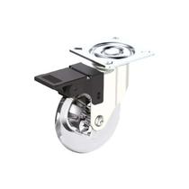 Rodízio Gel 75mm Giratório com Freio - Suporta até 55kg Rodízio Gel 75mm Giratório com Freio - Suporta até 55kg