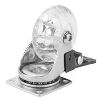 Rodizio gel giratorio c/ freio 2pol. 35 kg 50mm 1pc mtx