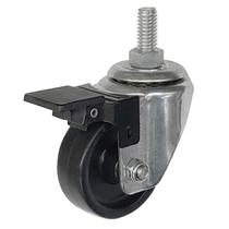 Rodizio Gir 2 Espiga Freio Roda Poliprop Pt Fp 45kg -Colson