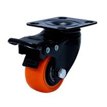 Rodizio Gir Pt 1.5/8 Placa Freio Rod Pvc Lar Esfera 30kg Col Rodizio Gir Pt 1.5/8 Placa Freio Rod Pvc Lar Esfera 30kg Col