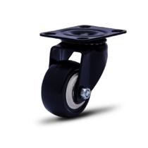 Rodizio Gir Pt 1.5/8 Placa Roda Pvc Pt Esfera 25kg - Colson Rodizio Gir Pt 1.5/8 Placa Roda Pvc Pt Esfera 25kg - Colson
