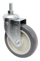 Rodizio Girat. Espiga Roscada 5pol. R512 Bp Pvc Anti Risco 75kg Por Roda