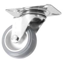 Rodizio Girat. Roda 2pol. R210 Pvc Placa Base 30kg Por Roda Rodizio Girat. Roda 2pol. R210 Pvc Placa Base 30kg Por Roda