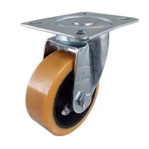 Rodízio Giratório 3” GLR 312 UFN 170kg PU Laranja Com Bucha 100555 Rod-Car Unica Rodízio Giratório 3” GLR 312 UFN 170kg PU Laranja Com Bucha 100555 Rod-Car Unica