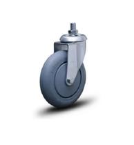 Rodízio Giratório 4'' (100mm) Com Espiga Rosca 3/8'' Colson