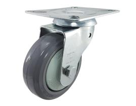 Rodízio Giratório 4” GLR 414 BPKC 110kg Cinza Rolamento 107782 Rod-Car Unica Rodízio Giratório 4” GLR 414 BPKC 110kg Cinza Rolamento 107782 Rod-Car Unica