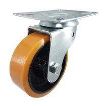Rodízio Giratório 4” GLR 414 UFK 250kg PU Laranja Rolamento 113848 Rod-Car Unica Rodízio Giratório 4” GLR 414 UFK 250kg PU Laranja Rolamento 113848 Rod-Car Unica