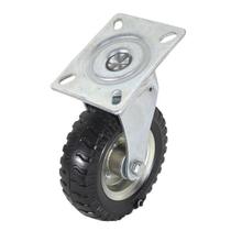 Rodizio Giratório 6x2 Pneu maciço 6 pol. placa sem freio