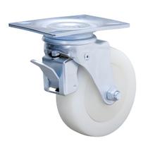 Rodízio Giratório C/ Freio Nylon 4 Pol 200kg alta temperatura