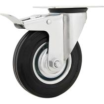 Rodízio Giratório c/ Freio Roda 5 POL (127 MM) 140 KG VONDER Rodízio Giratório c/ Freio Roda 5 POL (127 MM) 140 KG VONDER