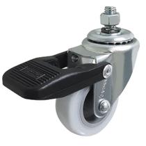 Rodízio Giratório com Base 60 Kilos GRRO 210 NP - 107447 - ROD-CAR