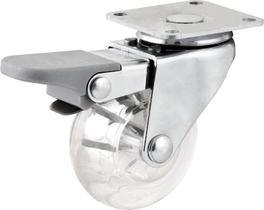Rodízio Giratório Com Freio 3" Pu Transp Nove54 Rodízio Giratório Com Freio 3" Pu Transp Nove54
