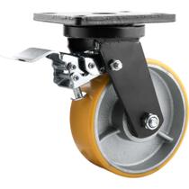 Rodizio Giratório Com Freio 6'' Pu+ferro Industrial Vonder Rodizio Giratório Com Freio 6'' Pu+ferro Industrial Vonder