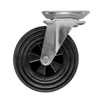 Rodízio giratório container lixeira plástico 8x2 200kg