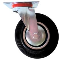 Rodízio Giratório de Borracha s/ Trava 5 Pol 125mm Beltools