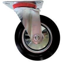 Rodízio Giratório de Borracha s/ Trava 6 Pol 160mm Beltools