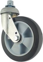 Rodizio Giratorio de Rosca 512 Termoplástica Duplo Rolamento - RGR512TE10