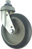 Rodizio Giratorio de Rosca 512 Termoplástica Furo Passante - RGR512TF516