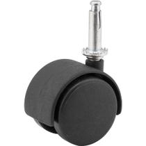 Rodízio Giratório Duplo Leve 2", de Nylon, Preto, com Cone, Vonder OstenVonder Rodízio Giratório Duplo Leve 2", de Nylon, Preto, com Cone, Vonder OstenVonder
