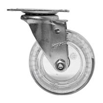 Rodízio Giratório GLR 310 Gel 3 Pol Anti Risco Com Base 66x49 mm 40 Kg - 1 Uni Borrachas Londrina