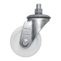 Rodízio Giratório Leve Aço Zincado Nylon GRR 312 N 150KG - 1 Unidades Borrachas Londrina Rodízio Giratório Leve Aço Zincado Nylon GRR 312 N 150KG - 1 Unidades Borrachas Londrina