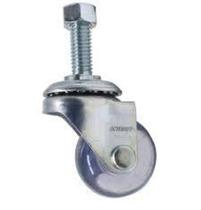 Rodizio giratório para carrinhos e móveis roda gel glae 100 mf até 30 kgs