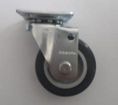 Rodizio giratório para carrinhos e móveis roda pvc glap 210 até 40 kgs Rodizio giratório para carrinhos e móveis roda pvc glap 210 até 40 kgs