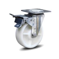 Rodizio Industrial Aço Inox 6 Pol. Placa Freio Gmpif.62ny.e