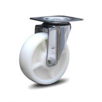 Rodizio Industrial Aço Inox 8x2 Pol. Placa S/freio