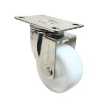 Rodizio inox 2 pol. Giratório S/ Freio Roda Nylon 50 kg Master Roll Rodizio inox 2 pol. Giratório S/ Freio Roda Nylon 50 kg Master Roll