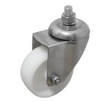 Rodízio Inox 5 Polegadas 170kg Sem Freio Furo Passante Rodízio Inox 5 Polegadas 170kg Sem Freio Furo Passante