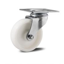 Rodizio Inoxidável 4 Pol. Placa Sem Freio Glpi.412.ny.fp