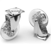 Rodizio Jomarca Silicone Base Giratoria Sem Trava 100 2183 Rodizio Jomarca Silicone Base Giratoria Sem Trava 100 2183