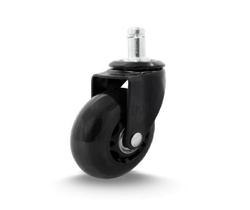 Rodízio Kit 5 Rodinhas Para Cadeira Gamer Preta Giratória Rodízio Kit 5 Rodinhas Para Cadeira Gamer Preta Giratória