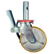 Rodizio para Andaime com Roda de Poliuretano - JST Rodizio para Andaime com Roda de Poliuretano - JST